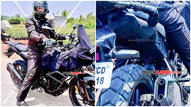 TVS Apache RTX 300: TVS की पहली एडवेंचर बाइक की टेस्टिंग Royal Enfield Himalayan 450 के साथ देखी गई