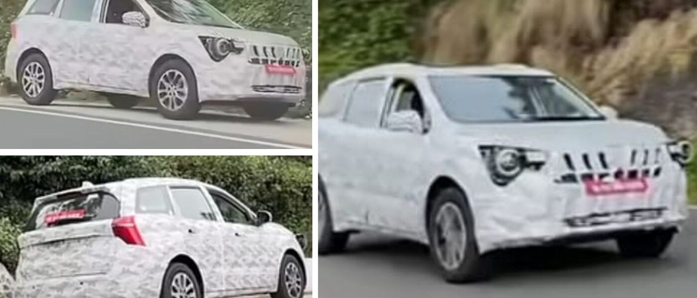 Mahindra XUV700 फेसलिफ्ट स्पॉटेड - नया हेडलाइट सेटअप और हाइब्रिड पावरट्रेन?