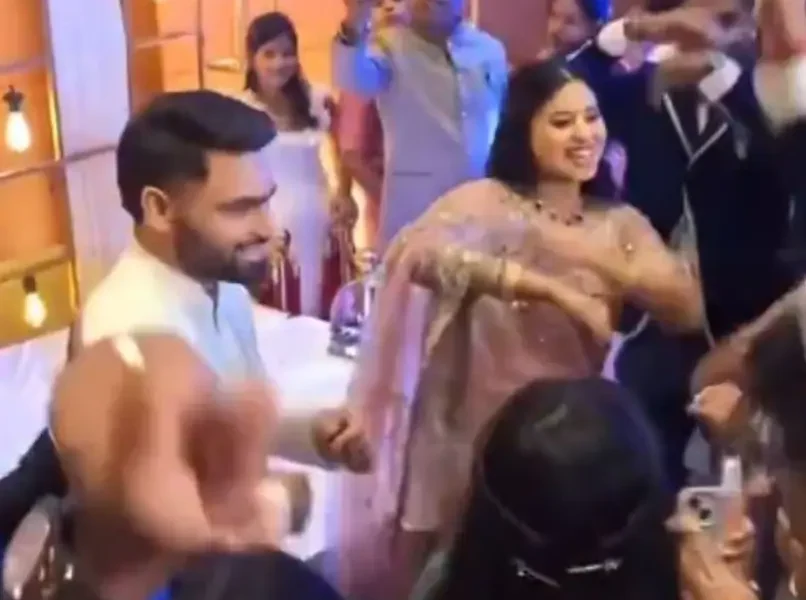 Rinku Singh और Priya Saroj की सगाई में Gallan Goodiyan पर मची धूम